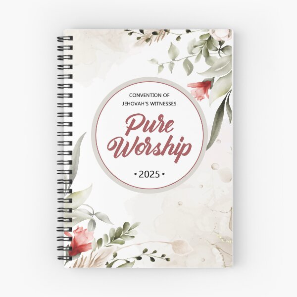 Item preview, Pure Worship JW 2025 Convention Floral 6 designed and sold by KA DESIGNS.