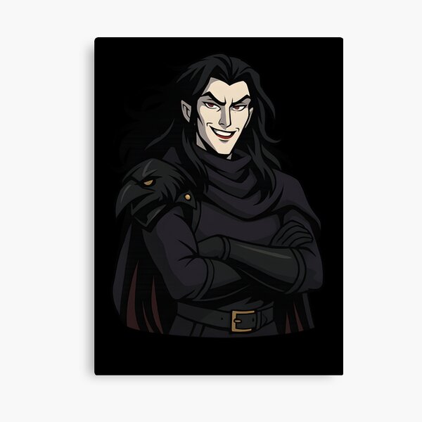 Item preview, Striga Close-Up Fan Art | Castlevania Netflix Warrior Portrait – Bold Comic Style designed and sold by WAUZ.