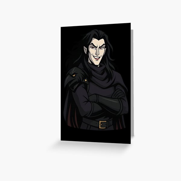 Item preview, Striga Close-Up Fan Art | Castlevania Netflix Warrior Portrait – Bold Comic Style designed and sold by WAUZ.