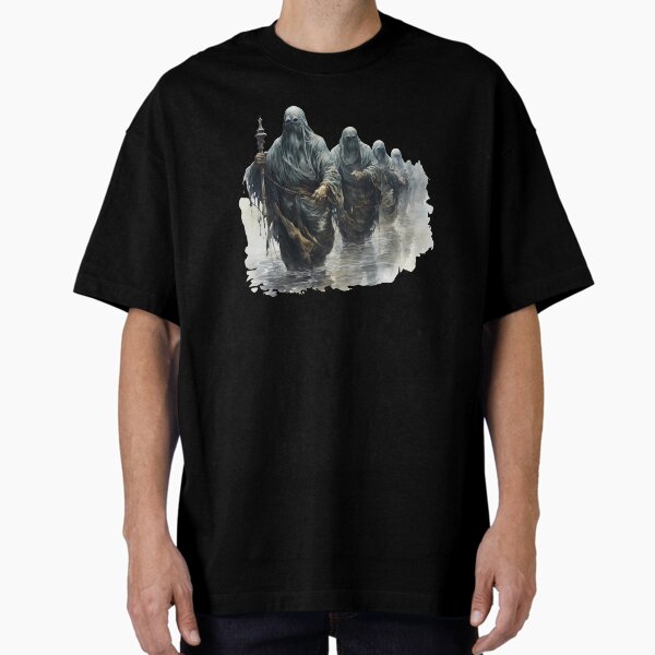 Item preview, dark-gothic design (ghosts walking in a row in the afterlife) designed and sold by RWT-Design.
