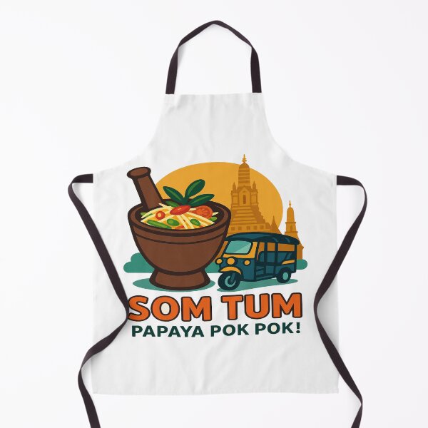 Item preview, Som Tum Vibes: Thai Street Flavor Fun designed and sold by Yongyoot.