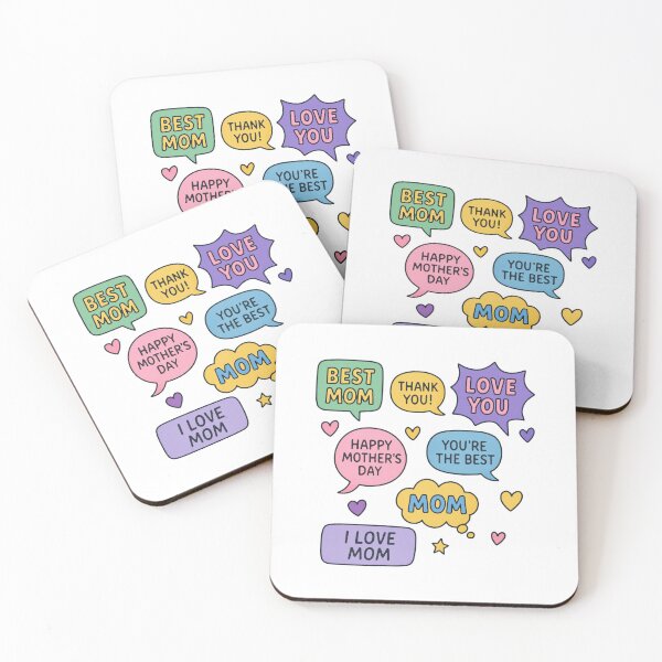 Item preview, Colorful Mom Love Notes designed and sold by zzz888.