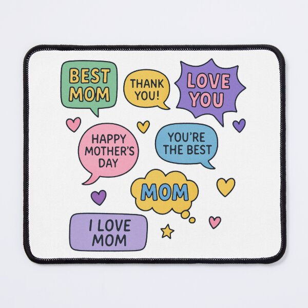 Item preview, Colorful Mom Love Notes designed and sold by zzz888.