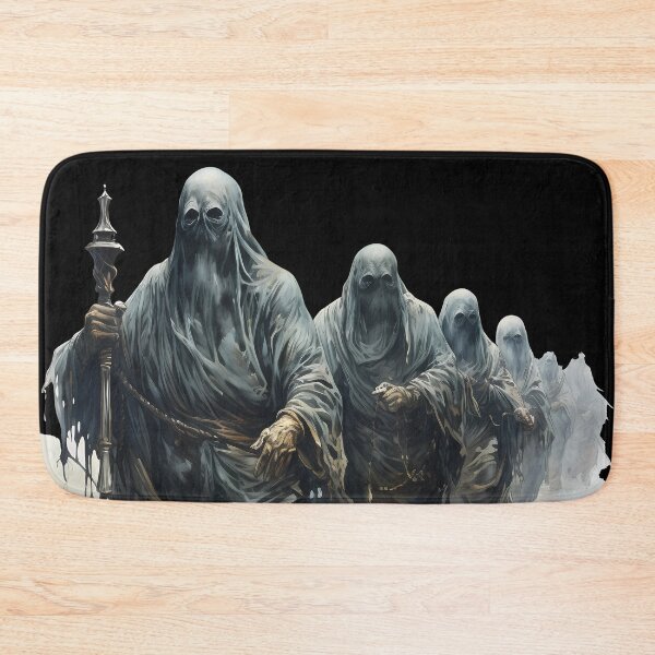 Item preview, dark-gothic design (ghosts walking in a row in the afterlife) designed and sold by RWT-Design.