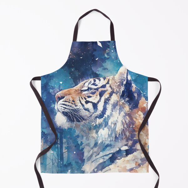 Item preview, Cosmic Roar – Majestic Tiger Beneath a Star-Filled Sky designed and sold by AshiraCreations.