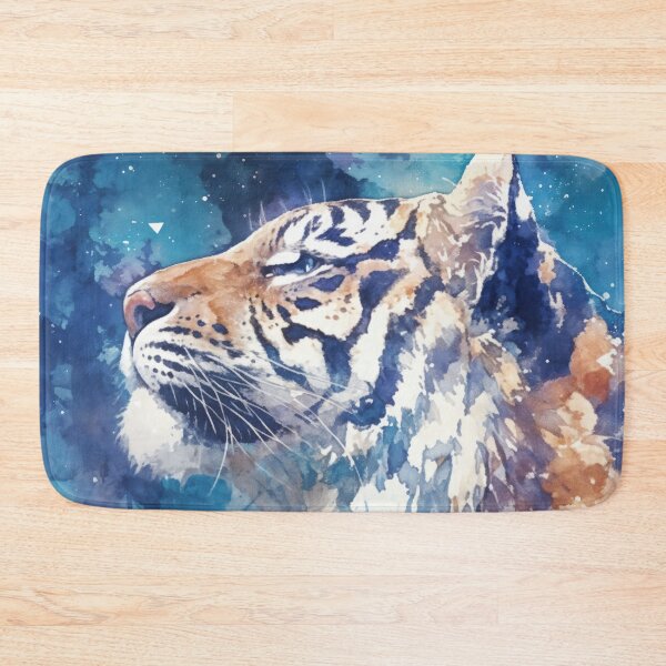 Item preview, Cosmic Roar – Majestic Tiger Beneath a Star-Filled Sky designed and sold by AshiraCreations.