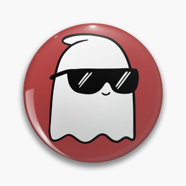 Item preview, COOL GHOST WITH SUNGLASS designed and sold by GracefulPODshop.