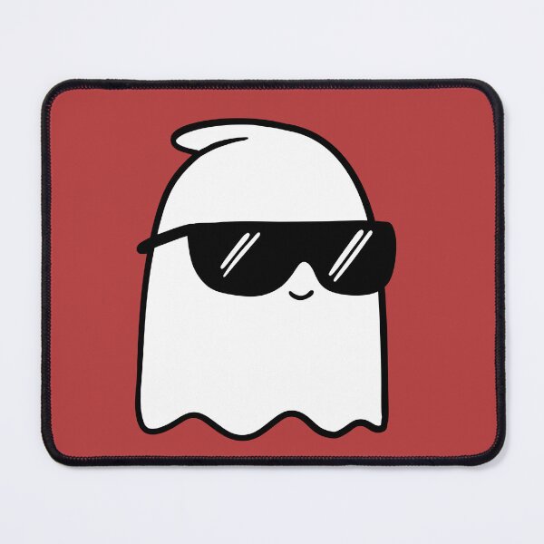 Item preview, COOL GHOST WITH SUNGLASS designed and sold by GracefulPODshop.