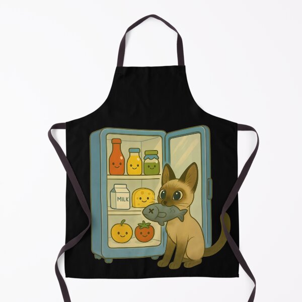 Item preview, Cat raiding refrigerator v2 designed and sold by PiggyWonka.