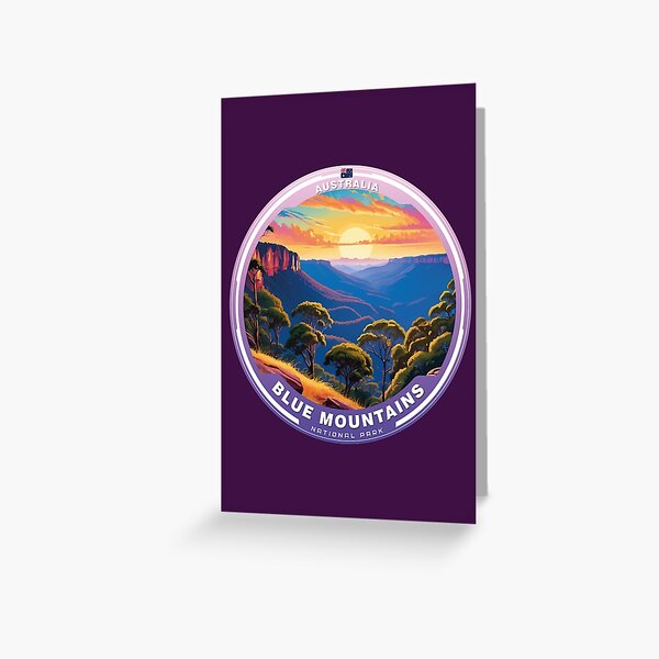 Item preview, BLUE MOUNTAINS National Park Australia designed and sold by Thistle-TShop.