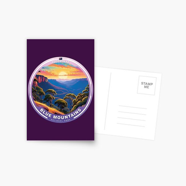 Item preview, BLUE MOUNTAINS National Park Australia designed and sold by Thistle-TShop.