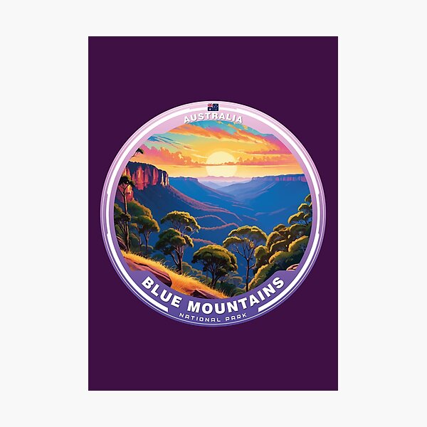 Item preview, BLUE MOUNTAINS National Park Australia designed and sold by Thistle-TShop.
