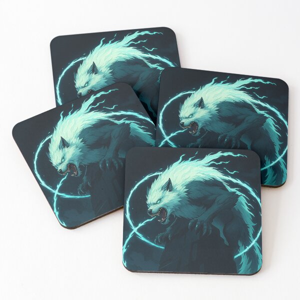 Item preview, Stormfang Alpha – Spirit Wolf of the Peaks designed and sold by SuperNovaDesigns.