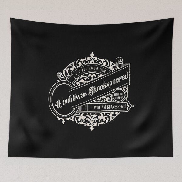 Item preview, Did you know that Woudiwas Shookspeared is the past tense of... designed and sold by Pflugart.
