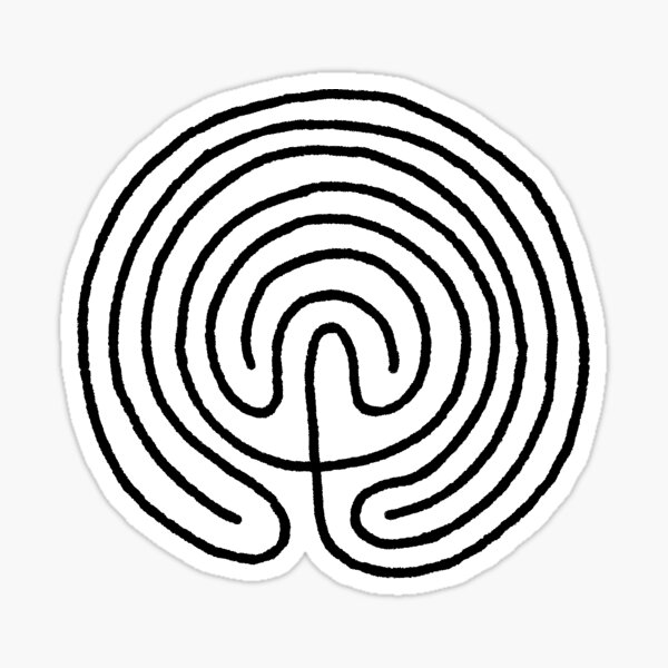 Item preview, knossos labyrinth designed and sold by ferndaughter.