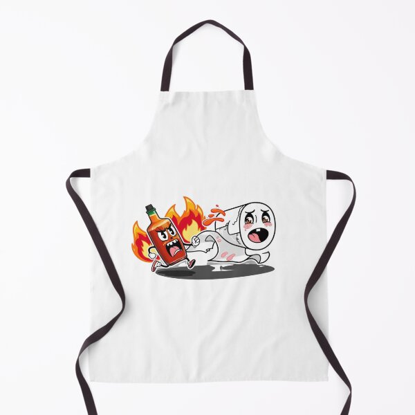 Item preview, Hot Sauce Chases Toilet Paper – Fun and Spicy Design designed and sold by StormArte.
