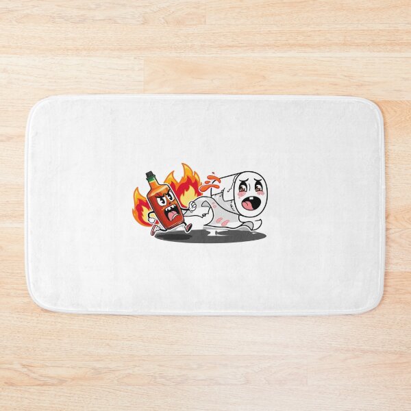 Item preview, Hot Sauce Chases Toilet Paper – Fun and Spicy Design designed and sold by StormArte.