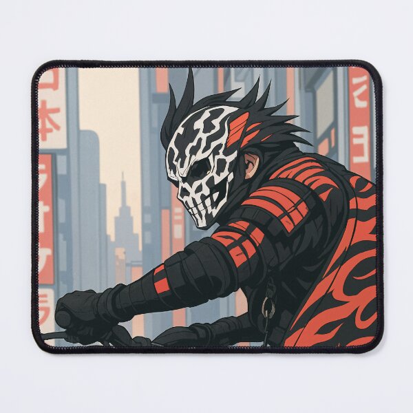 Item preview, Skull Rider – Urban Outlaw of the Neon Streets designed and sold by SuperNovaDesigns.