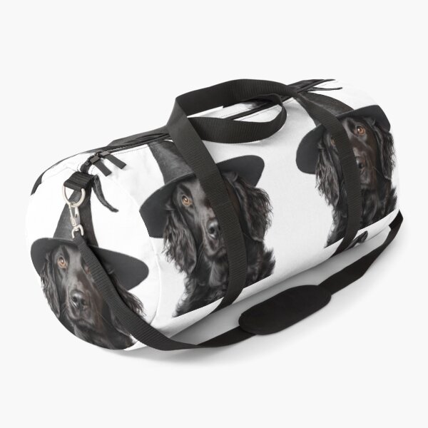 Item preview, Curly Coated Retriever Dog Wearing Halloween Witch Hat designed and sold by LazyOwlStore.