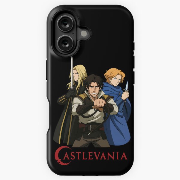 Aperçu de l'œuvre Fan art du trio épique Castlevania – Style anime prêt pour l'action (série Netflix) créée et vendue par WAUZ.