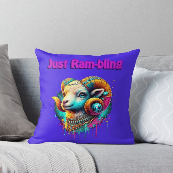 Item preview, Just Ram-bling designed and sold by SloganSavvy.