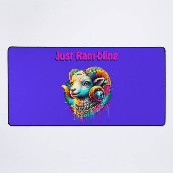 Item preview, Just Ram-bling designed and sold by SloganSavvy.