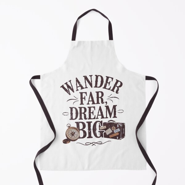 Item preview, Wander Far, Dream Big – Vintage Adventure Travel  designed and sold by Taans-Creation.