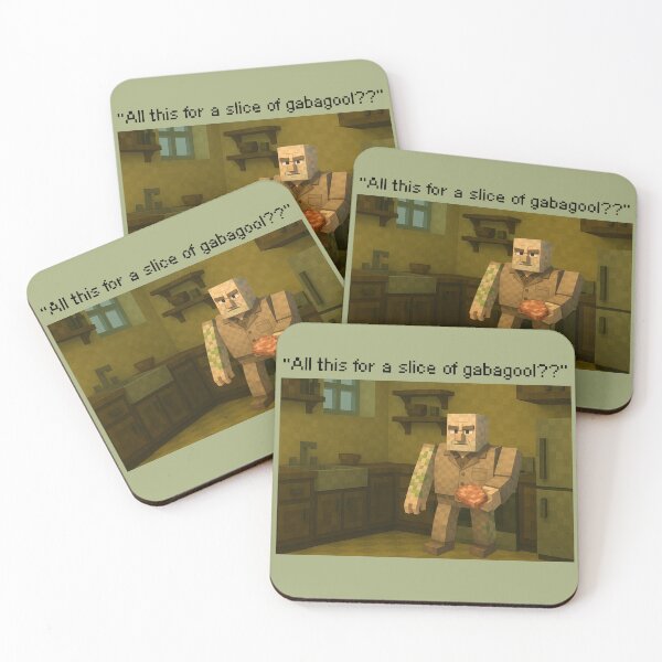 Item preview, Minecraft Tony Soprano in the Kitchen "All this for a slice of gabagool?" designed and sold by heyitsmeraya.