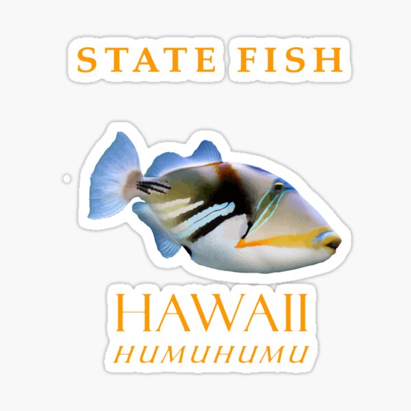 Item preview, Hawaii Territory Fish The Humuhumu designed and sold by taiche.