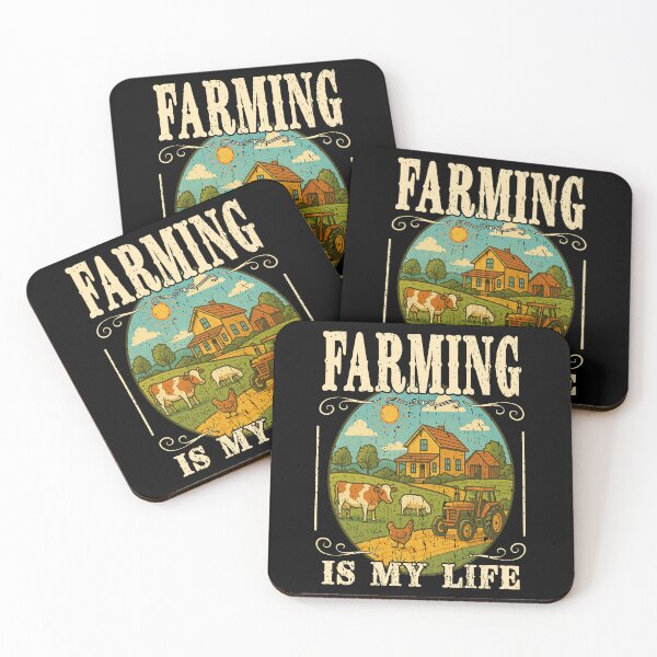 Item preview, FARMING IS MY LIFE farmer farm farming life farm lover farming enthusiast  designed and sold by Jt41.