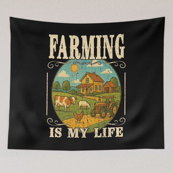 Item preview, FARMING IS MY LIFE farmer farm farming life farm lover farming enthusiast  designed and sold by Jt41.