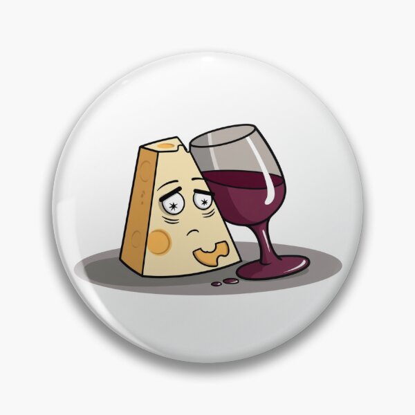 Item preview, Cheese and Wine with a Hangover – Gourmet Humor in Critical Condition designed and sold by StormArte.
