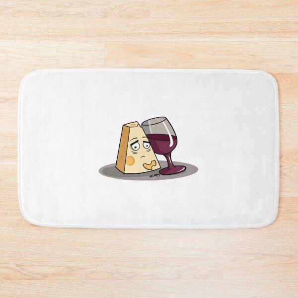 Item preview, Cheese and Wine with a Hangover – Gourmet Humor in Critical Condition designed and sold by StormArte.