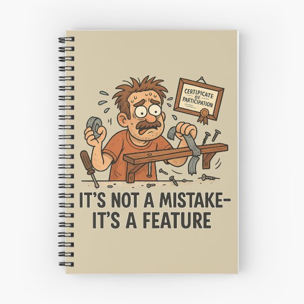 Item preview, DIY Disaster Hero - It’s Not a Mistake, It’s a Feature designed and sold by Bratak.