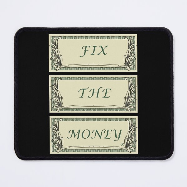 Item preview, Fix the Money Bitcoin Bills T-Shirt - Trend Labs  designed and sold by Trend-Labs.