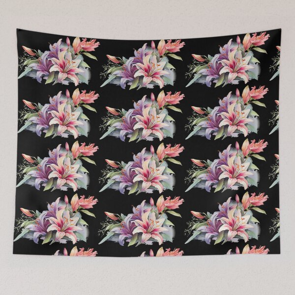 Item preview, flowers composition designed and sold by infracuortattoo.