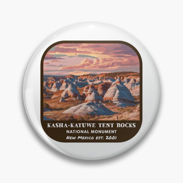 Item preview, Vintage Kasha-Katuwe Tent Rocks National Monument (New Mexico) designed and sold by RabbitK.