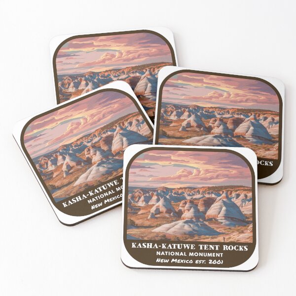 Item preview, Vintage Kasha-Katuwe Tent Rocks National Monument (New Mexico) designed and sold by RabbitK.
