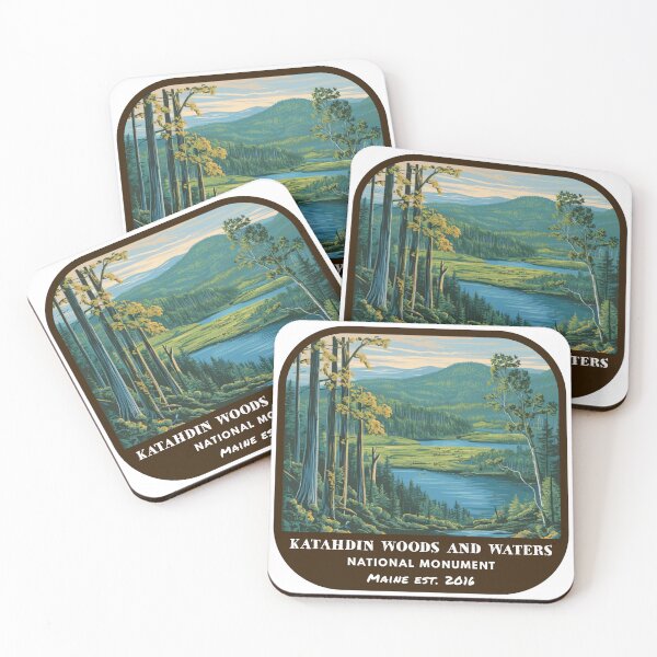 Item preview, Vintage Katahdin Woods and Waters National Monument (Maine) designed and sold by RabbitK.