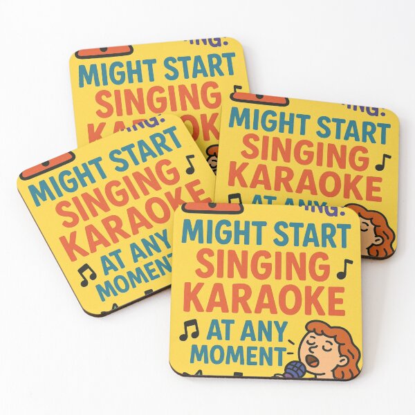 Item preview, WARNING: MIGHT START SINGING KARAOKE AT ANY MOMENT. designed and sold by Nat-Rio.