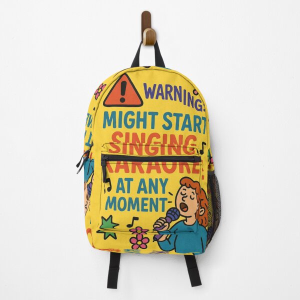 Item preview, WARNING: MIGHT START SINGING KARAOKE AT ANY MOMENT. designed and sold by Nat-Rio.