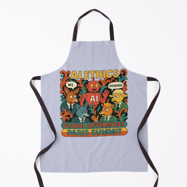 Item preview, Retro AI Ethics Summit Clash designed and sold by zzz888.