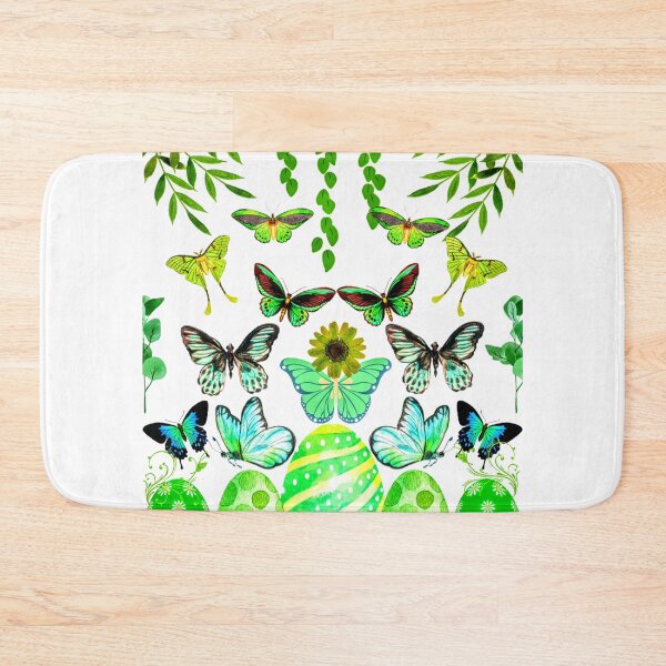 Item preview, King's Easter Hunt | Easter Hunt | Easter Eggs | Eggs | Easter | Green | Flowers | Yellow | White | Butterfly | Butterflies  designed and sold by Kingcls.