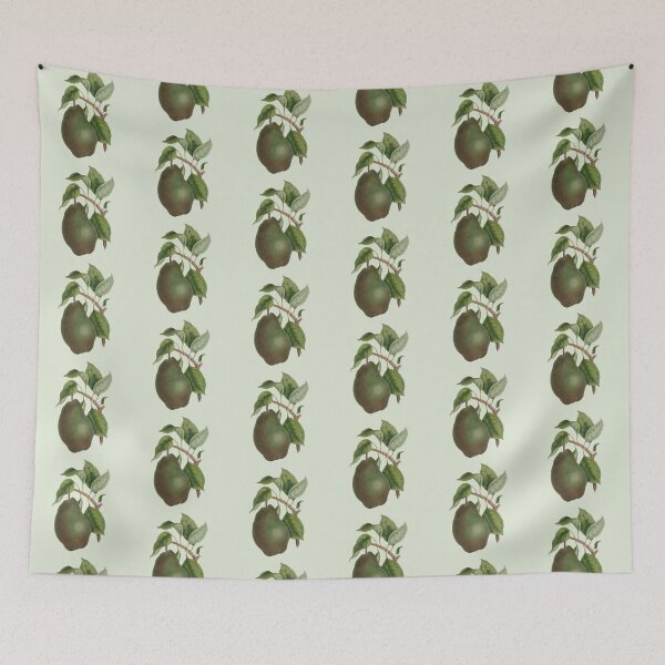 Item preview, Rustic Antique Green Pear  designed and sold by IrisAndIvy.