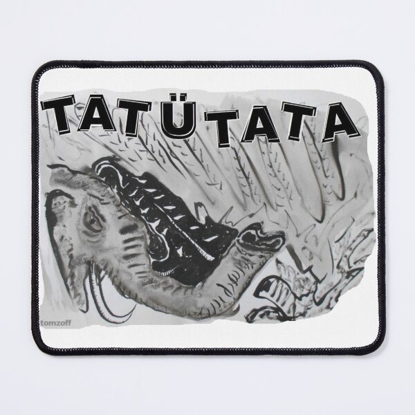 Item preview, A really wild elephant blows TATU-TATU! designed and sold by ZoffArt-Shop.
