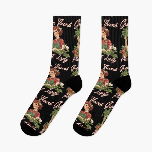 Item preview, Plant Lady Green Thumb with text v3 designed and sold by FluxDesigner.