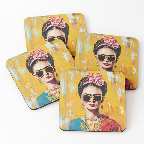 Item preview, Frida Kahlo: The Flower of Resilience designed and sold by ArtHouseNiklas.