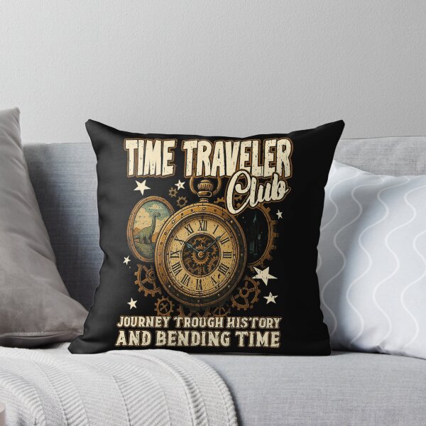 Item preview, TIME TRAVEL CLUB JOURNEY THROUGH HISTORY AND BENDING TIME sci fi time traveling history time  designed and sold by Jt41.