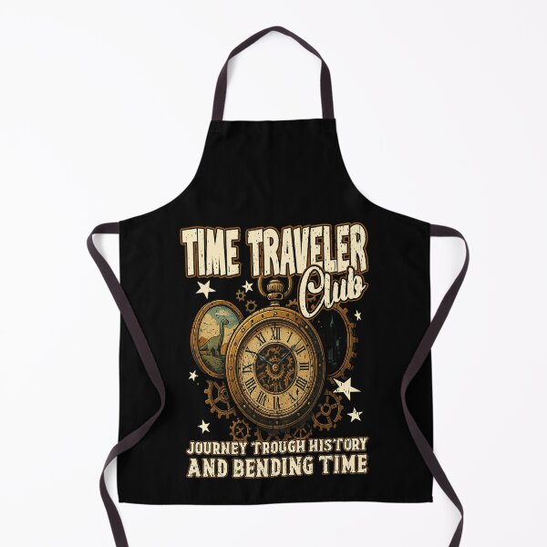Item preview, TIME TRAVEL CLUB JOURNEY THROUGH HISTORY AND BENDING TIME sci fi time traveling history time designed and sold by Jt41.