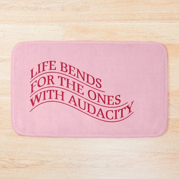 Item preview, LIFE BENDS FOR THE ONES WITH AUDACITY red designed and sold by miamiangel777.